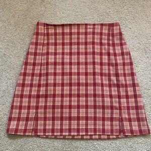 Brandy Melville Plaid Skirt